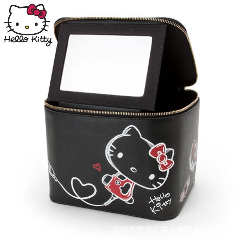 Коробка для хранения с героями мультфильмов Hello Kitty женская косметичка дорожная