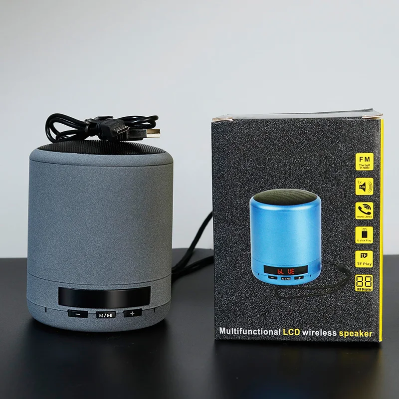 Мини портативный Bluetooth динамик Колонка беспроводной сабвуфер супер бас стерео Поддержка USB TF карта играть с микрофоном для телефона
