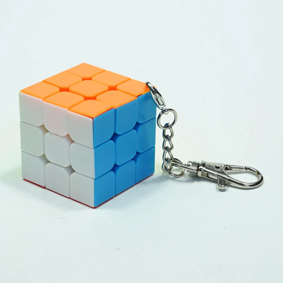 2x2 3x3 Triangl Ivy Колонка 3x3 волшебный куб брелки головоломка игрушка Головоломка с быстрым кубом куб брелок обучающая игрушка для детей подарок
