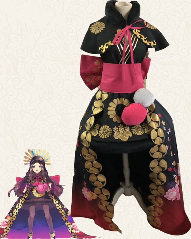 Высокое качество Fate Grand Order Chacha Косплей Костюм на заказ |