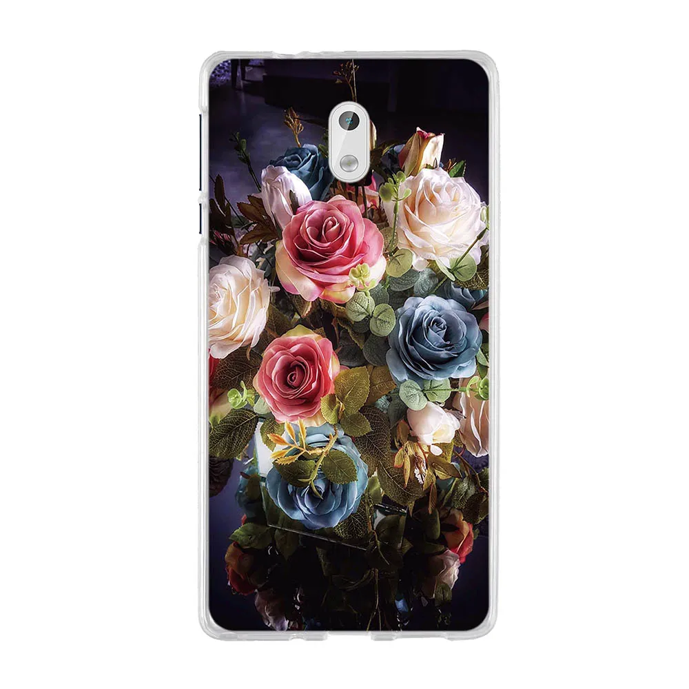 Чехол для Nokia 3 TA 1032 1020 1038 силиконовый чехол задней панели телефона с принтом