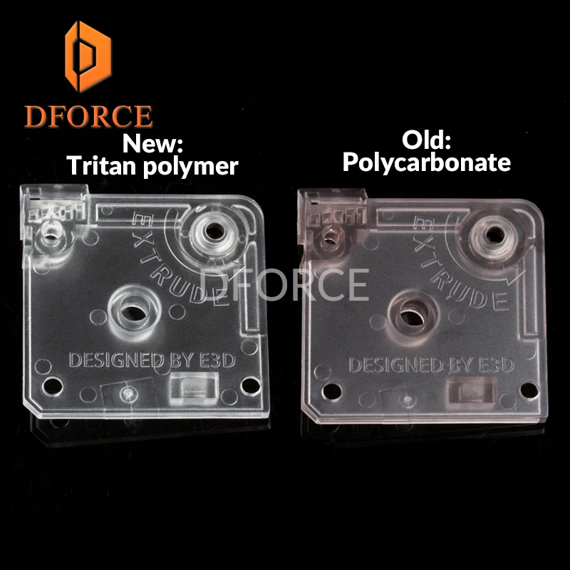 Запасная часть для 3D-принтера DFORCE крышка экструдера титана аксессуары новая