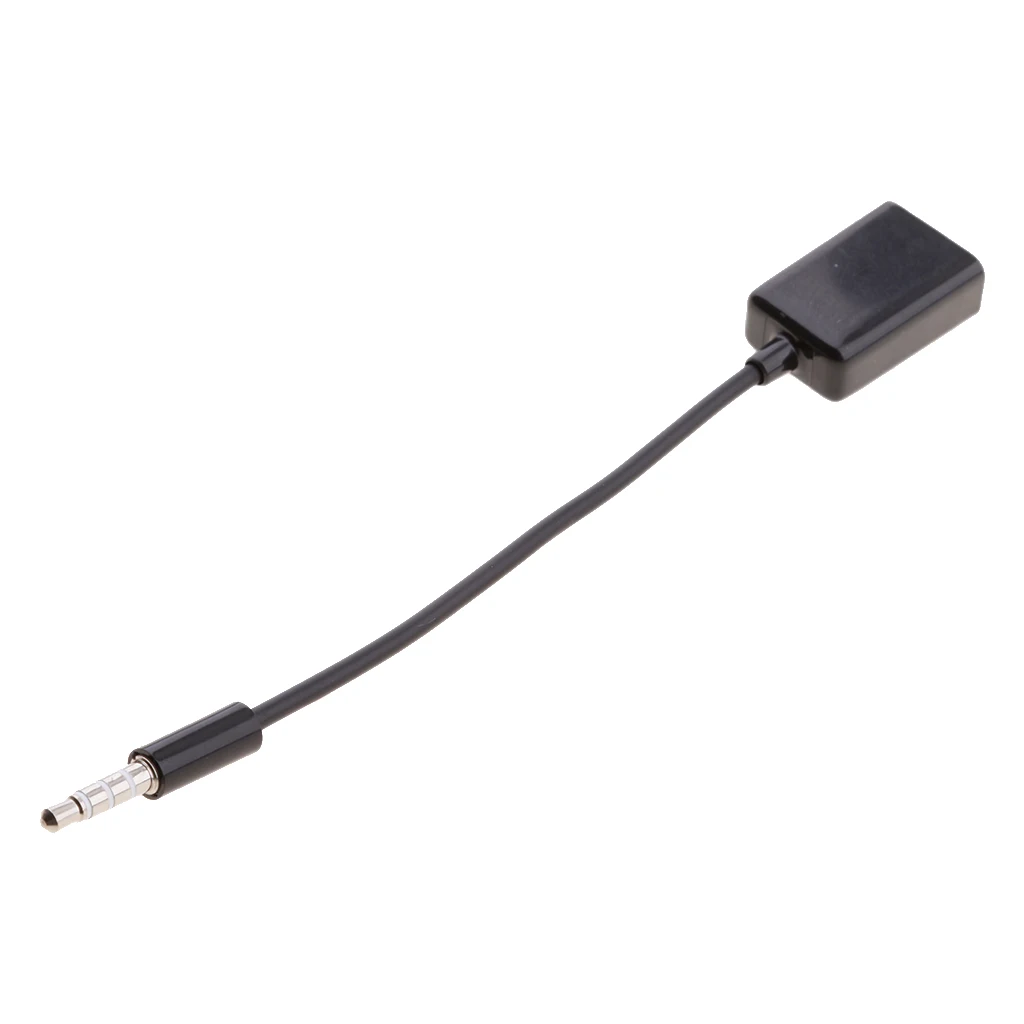Кабель конвертер 3 5 мм 1/8 дюйма штекер AUX аудио разъем USB 2 0 кабель переходник для