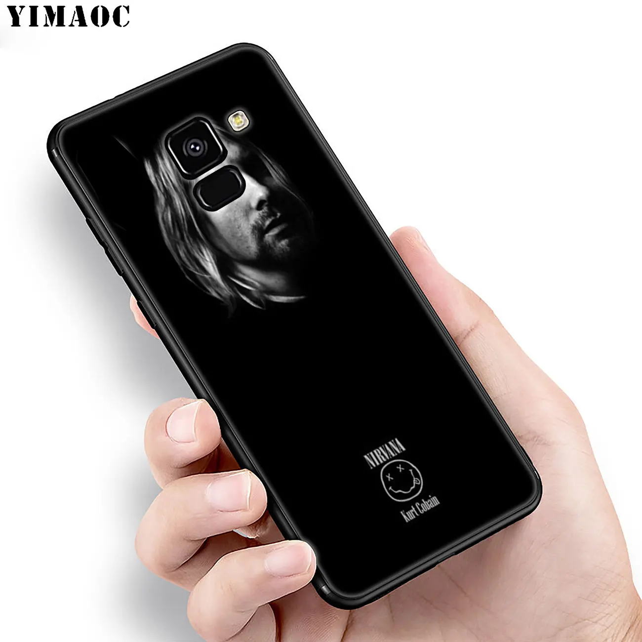 Мягкий силиконовый чехол YIMAOC Nirvana Kurt Cobain для Samsung Galaxy A6 A9 A8 A7 2018 A3 A5 2016 2017 Note 9 8 10 Plus