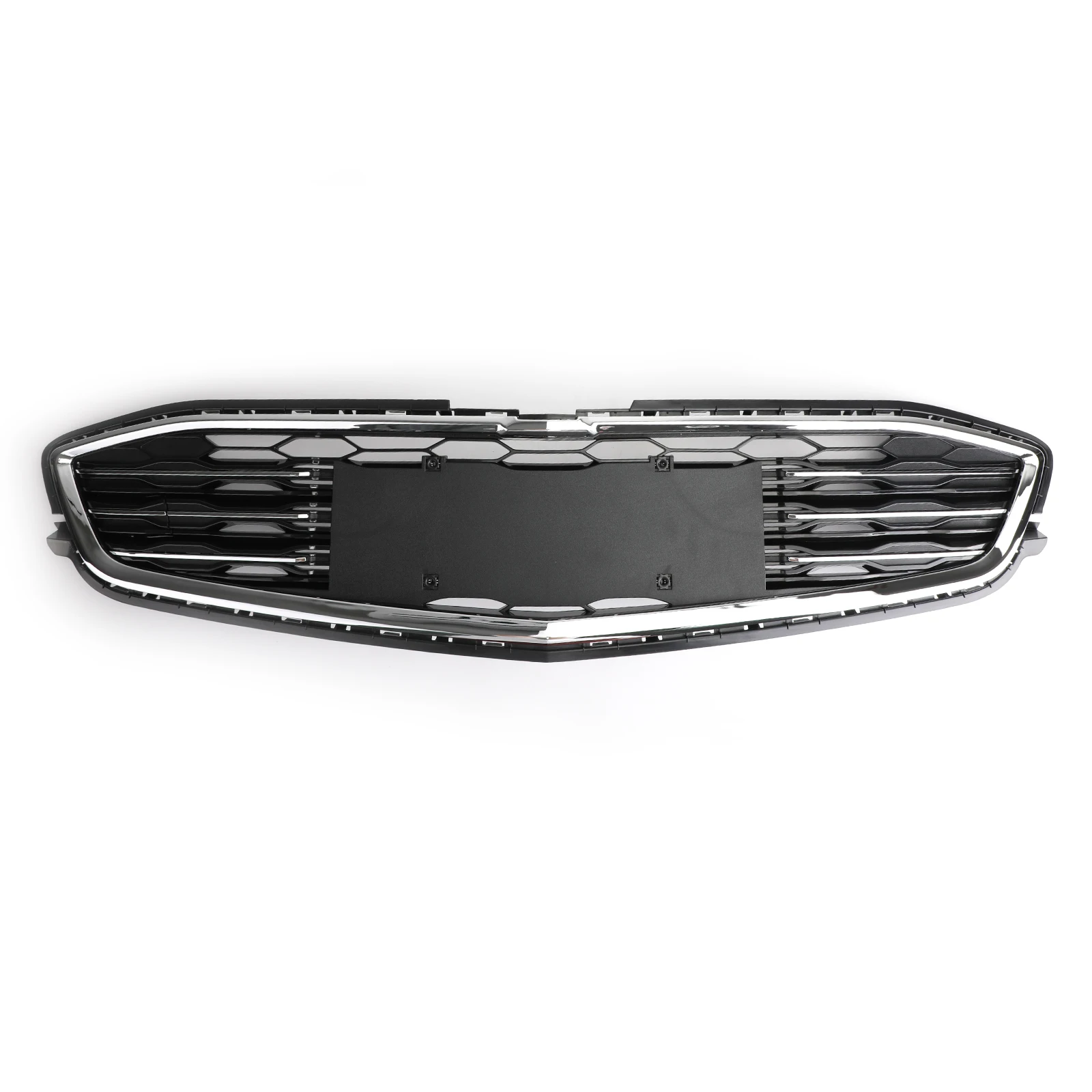 Areyourshop сотовая сетка Хром передний бампер Верхняя и нижняя решетка для Chevy Malibu- передний комплект для гриля автомобильные аксессуары