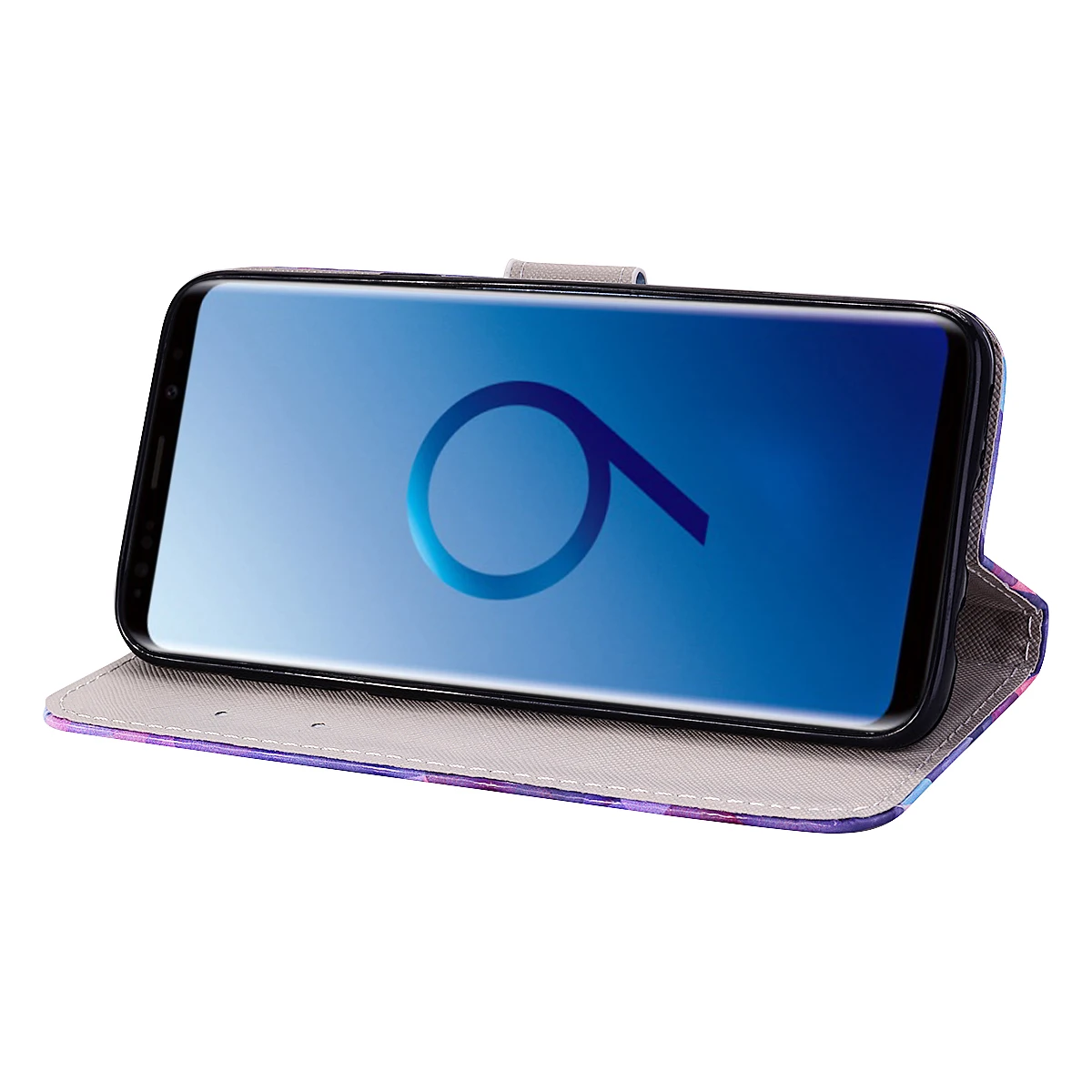 Для samsung Galaxy S10E S10 S8 S9 Plus S7 Edge 3D окрашенный чехол Кожаный чехол-книжка кошелек Карманный с отделениями для карт