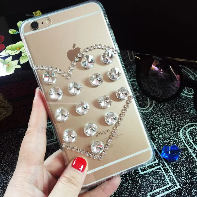 BR Сентенарио (BR Сентенарио) DIY кристалл чехол для телефона из горного хрусталя iPhone