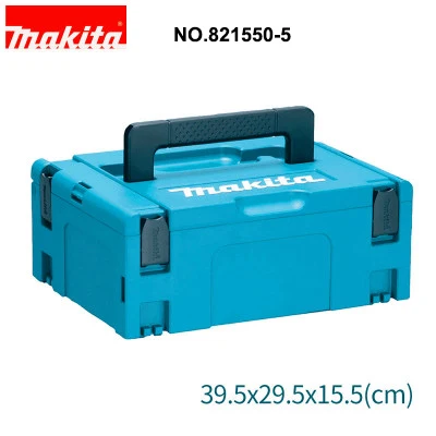 NO. 821550-5 Япония Makita Toolbox кулер коробка инструменты чемодан MAKPAC коробка для хранения тележка чемодан - Цвет: NO. 821550-5