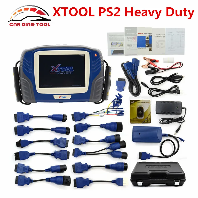 2018 новые оригинальные XTOOL PS2 Heavy Duty Truck профессиональный Bluetooth инструмент
