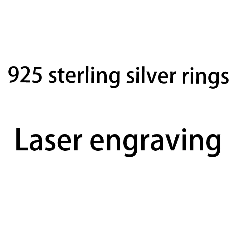 Кольца из стерлингового серебра 925 пробы с надписями|letters design|letter 925letter ring |
