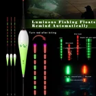 3 шт. умный поплавок для рыбалки, светодиодный светильник, светящийся в темноте, Рыболовные Поплавки, напоминающие автоматически BB55