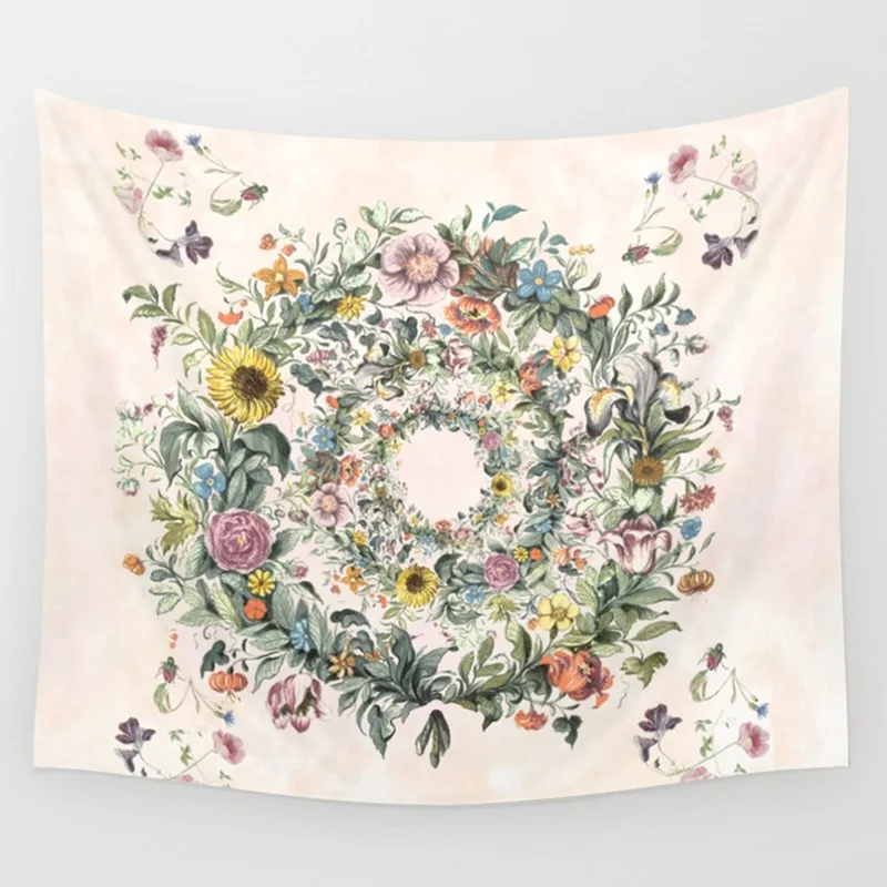 Indian Mandala Tapestry Hippie Wall Hanging Throw Bedspread Dorm Picnic Beach Sheet Coverlet | Дом и сад