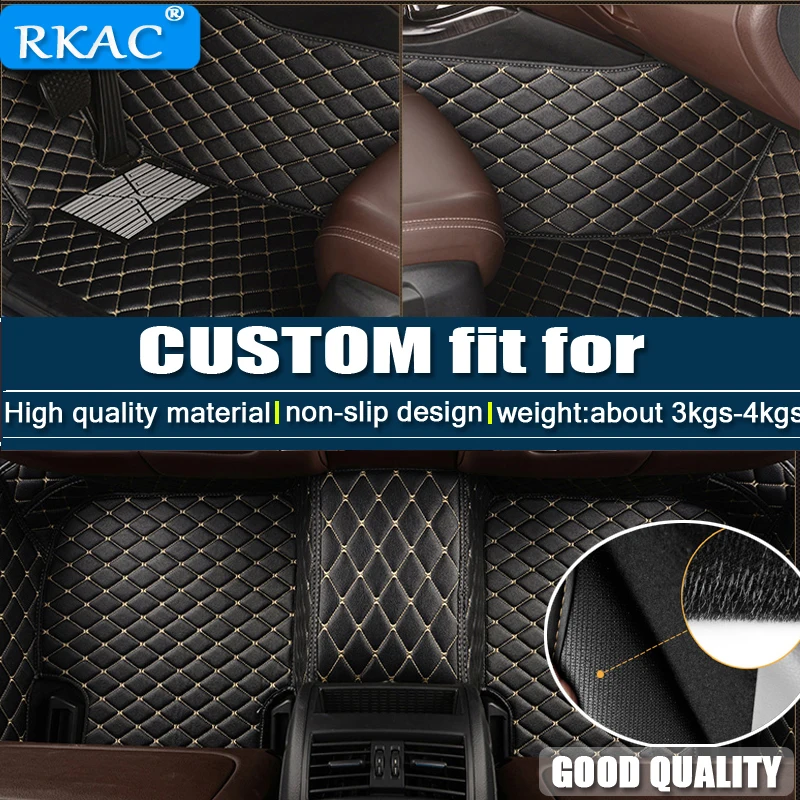 Автомобильные напольные коврики RKAC ustom для Lexus все модели ES IS C LS RX NX GS CT GX LX570 RX350 LX RC
