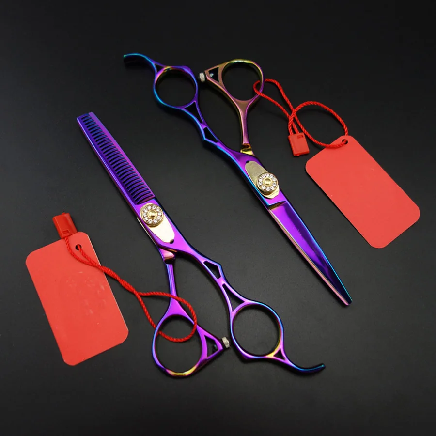 Набор Профессиональных Ножниц Для стрижки и филировки 5 дюйма S400|professional barber