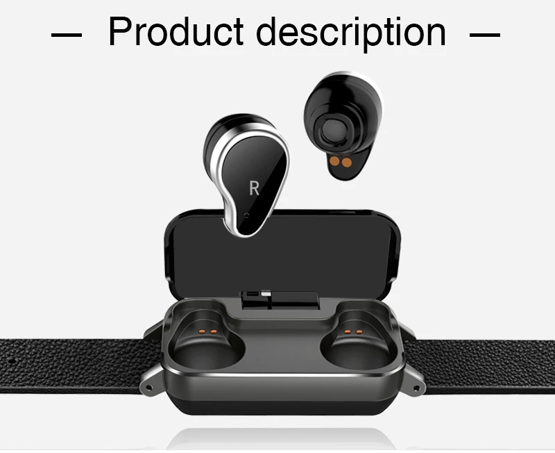 Bluetooth Смарт-браслет с двумя наушниками монитор сердечного ритма гарнитура Talk band смарт-часы фитнес-трекер Шагомер наушники