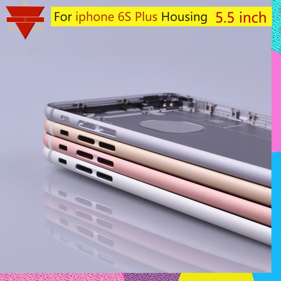 10pcs/lot original For iPhone 6S Plus Back Housing Battery Cover Rear Door Case Middle Chassis | Мобильные телефоны и