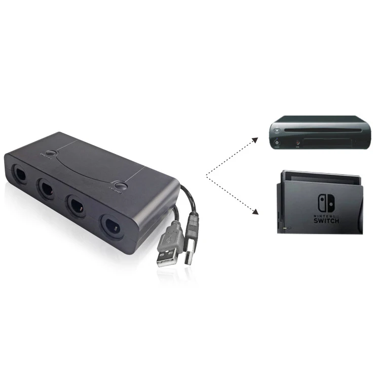 Джойстик для геймпада NGC ПК проводной USB-контроллер конвертер домашний турбо |