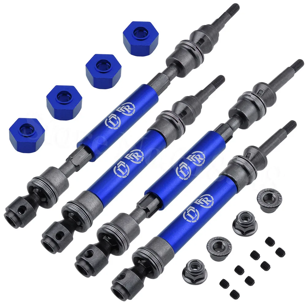 4 шт. сверхмощный Driveshaft CVD F &amp R замена 6851R 6851X 6852R 68522x для Traxxas 1/10 Stampede 4x4 VXL RC Monster Truck |