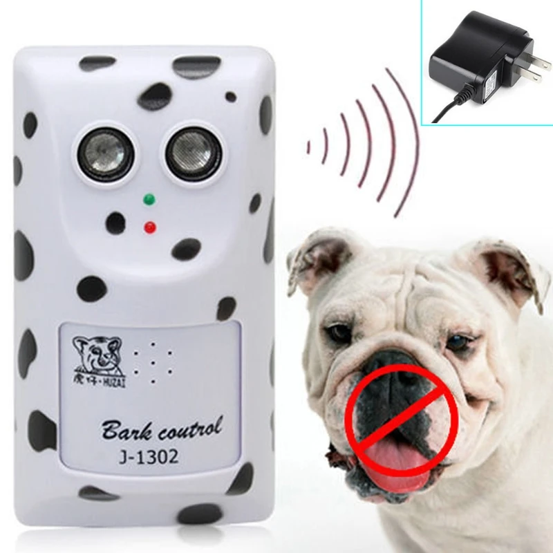 Humanely Ultrasonic Anti No Bark Device Control Stop Dog Barking Silencer Hanger | Дом и сад