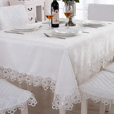 

Water soluble lace tablecloth coffee table cloth sand release living room dining tablecloth