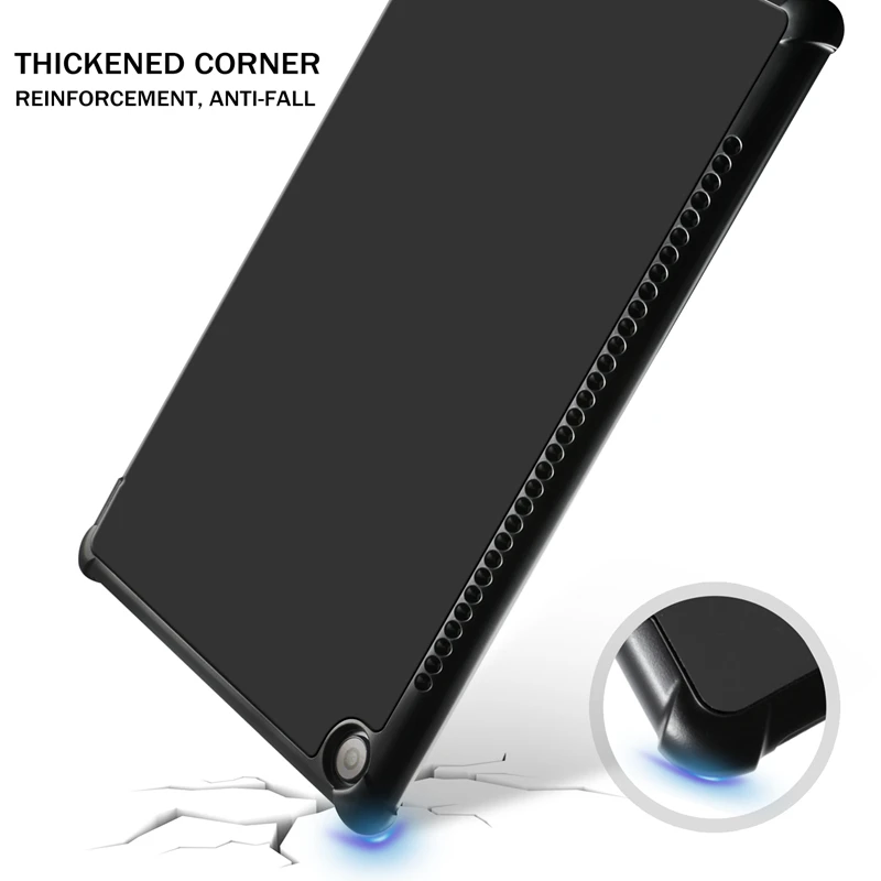DULCII Tri-fold Stand Smart PU Cover Protector for Huawei MediaPad M5 10/M5 10 (Pro) - 10.8 Inches | Компьютеры и офис