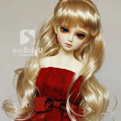 1/3 1/4 весы BJD парик с длинными прямыми волосами для BJD/SD аксессуары куклы сделай