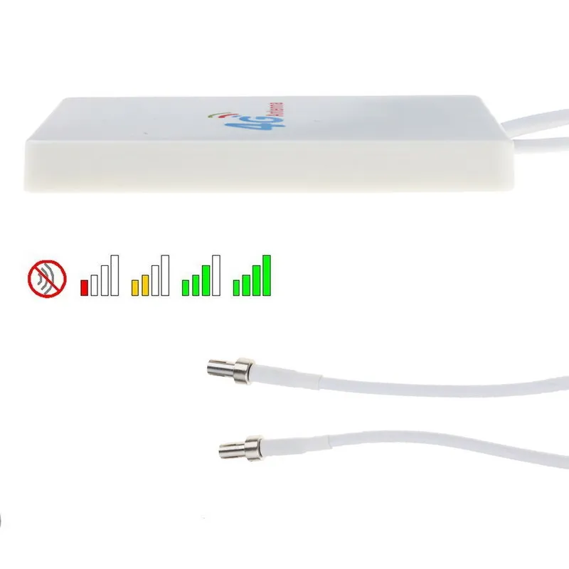 Новая Wi Fi антенна 28dBi 4g LTE Pannel TS9/SMA M/CRC9 разъем для Huawei 3G 4G модем ZTE