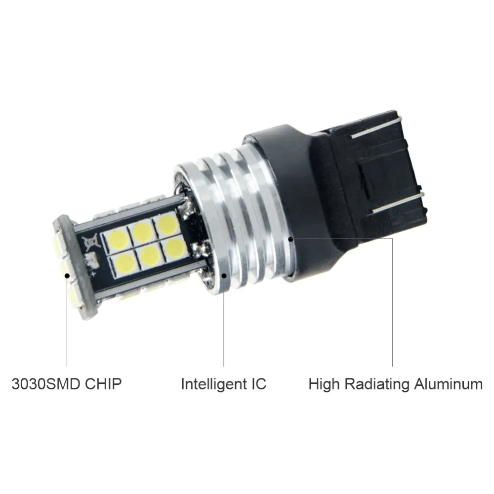 Avacom 2 шт. LED T20 W21/5 Вт 7443 Автомобильный свет 12В 24В Авто Canbus задний тормоз внутренний