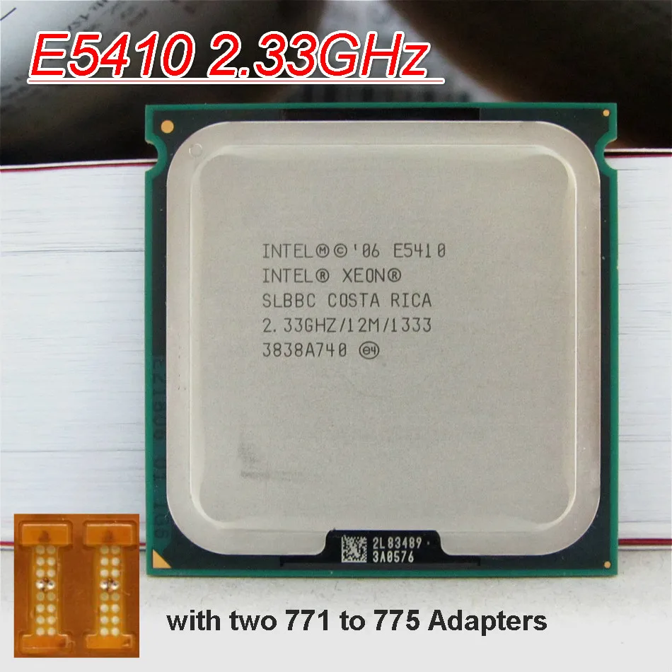 Оригинальный INTEL XEON E5410 процессор 2 33 GHz 12MB 4 ядра серверный сокет 771 Процессор|cpu