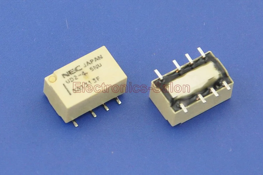 (100 шт./лот) UD2-4.5NU SMD Сигнальное реле DC 4 5 V ультра-миниатюрный без каблука DPDT/2 Form A |