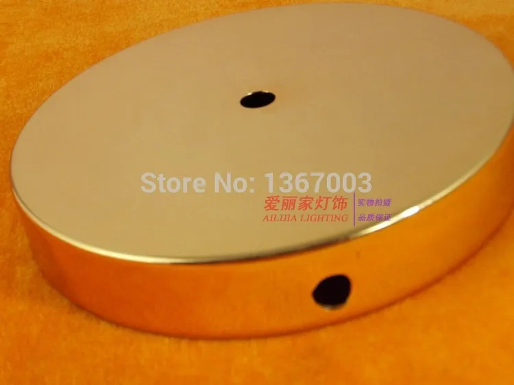 150 мм Золотая лампа Напольная Лампа основа корпус диск складная пластина