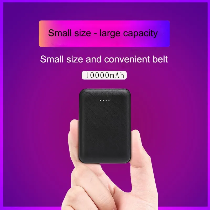 10000 мАч Мини портативная зарядка Power Bank Быстрая Зарядка Маленький И Изысканный мультфильм Spaceman powerbank dual usb выход Портативный Power Bank Легко Нести повербанк