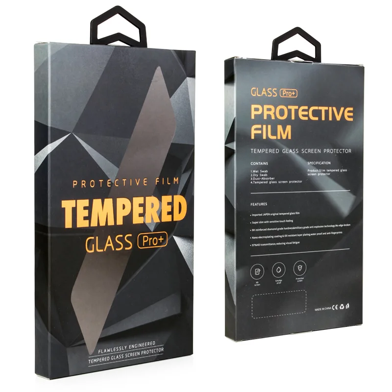 Высококачественная бумажная коробка для iphone7/7plus защита экрана из закаленного