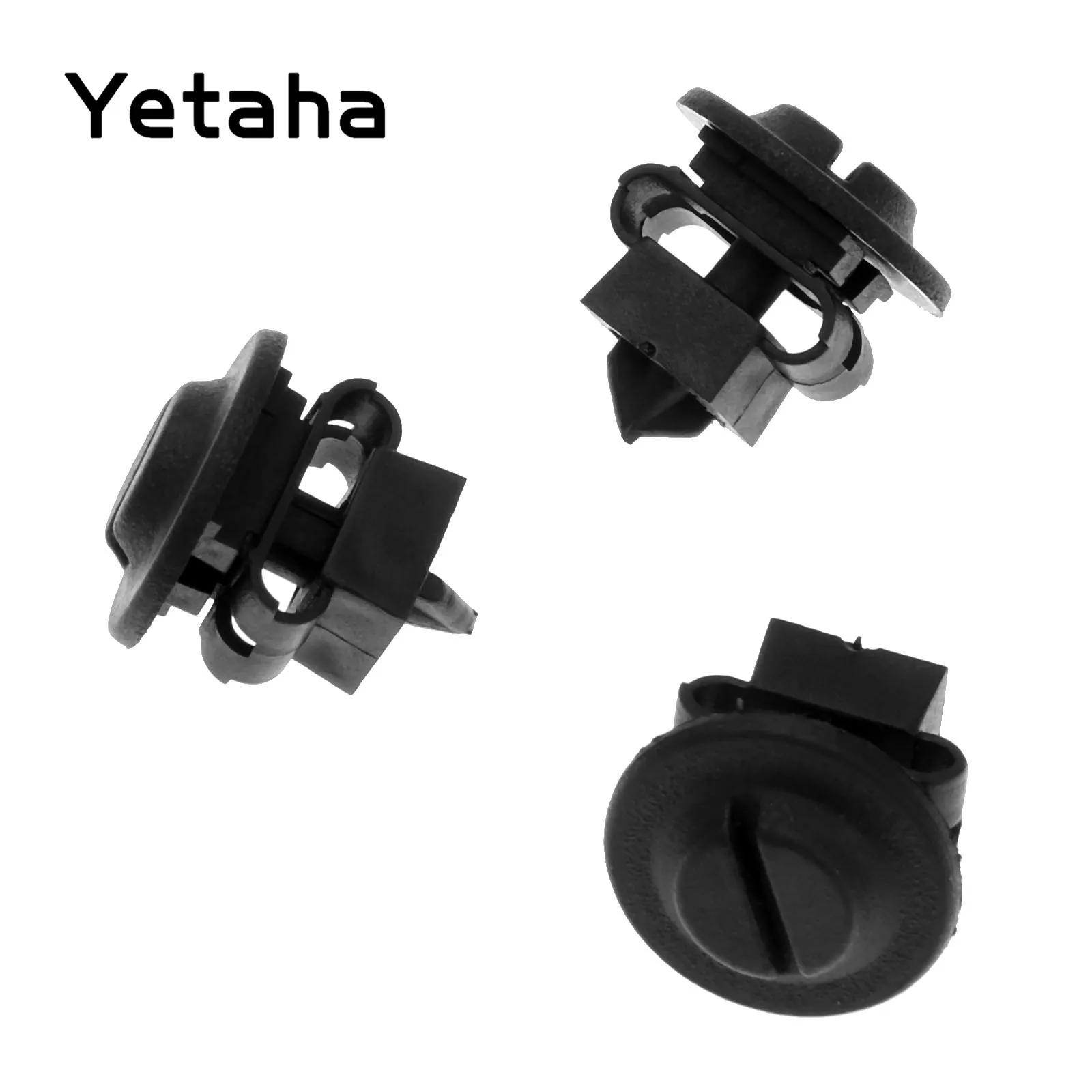 

Yetaha 10Pcs Under Engine Cover Undertray Fitting Clips For Audi A4 A6 VW Plastic Auto Fasteners Rivet