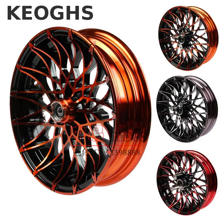 Keoghs мотоцикл 10/12 дюйма 57/70 мм передний обод колеса алюминиевый сплав для скутера