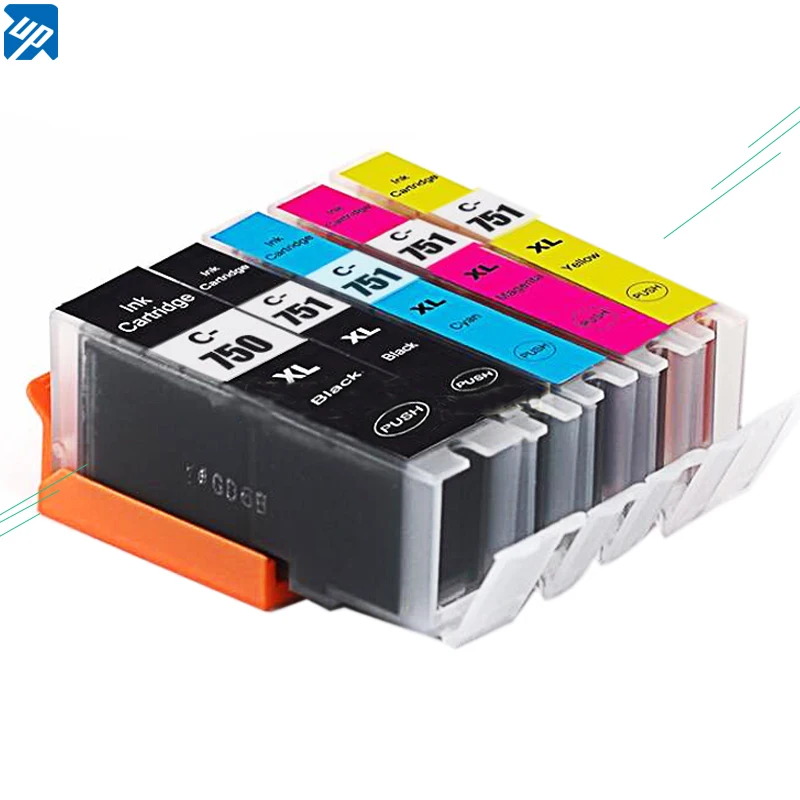 10 шт. PGI 750 CLI 751 для Canon IP7270 MG5470 MG5570 MG6470 MX727 MX927 IX6870 IX6770 совместимый картридж с