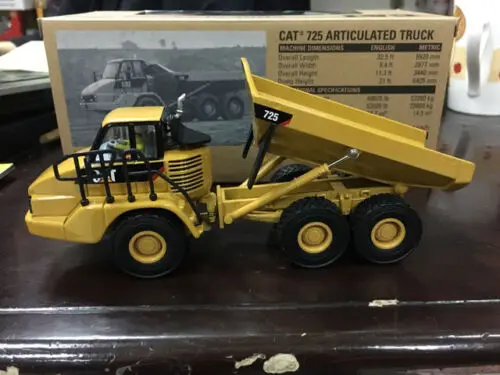 Caterpillar Cat 725 шарнирный грузовик масштаб 1/50 металлическая модель от бренд DieCast Masters