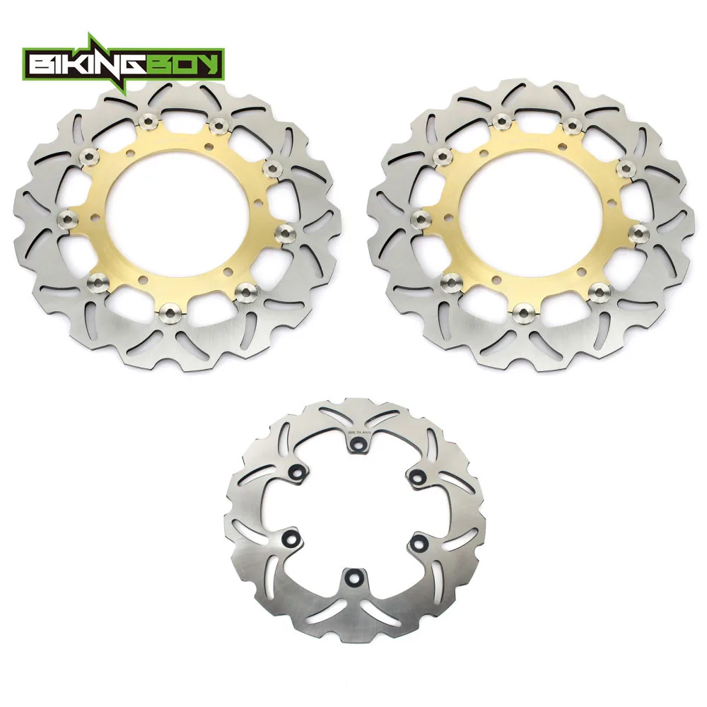 Передние и задние тормозные диски BIKINGBOY YZF R1 98-01 600R THUNDERCAT 1000R THUNDERACE TDM 900 02-14 XT660Z TENERE