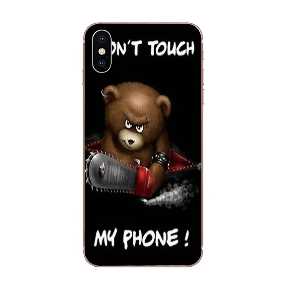 Не трогайте мой чехол для sony Xperia Z Z1 Z2 Z3 Z4 Z5 compact Mini M2 M4 M5 T3 E3 E5 XA XA1 XZ Premium хит