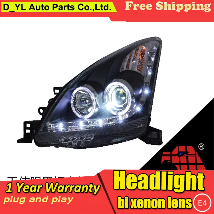 

Car Styling For Nissan Livina headlights 2008-10 Livina led headlight Head Lamp led drl projector headlight H7 hid Bi-Xenon Lens