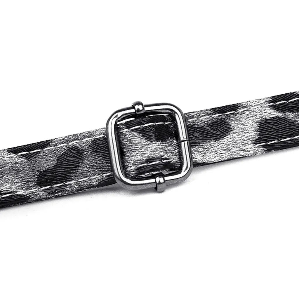 Модная женская сумка классическая ретро дикая через плечо с леопардовым принтом