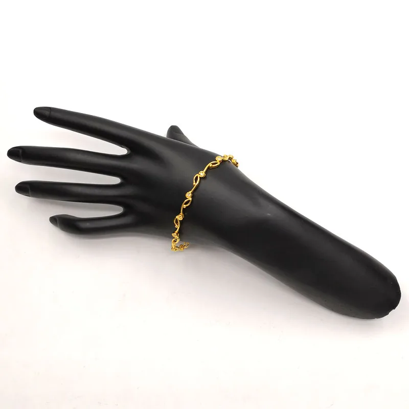Дубай золотой браслет модный ювелирные изделия joyeria цирконий CZ ювелирное изделие