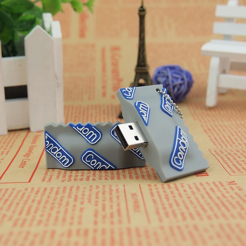 Usb 2 0 романтические флешки Durex Clef 100% емкость USB флэш накопитель 4 ГБ 8 16 Флешка 32 Гб