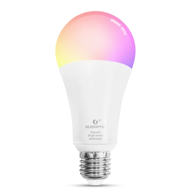 G светодиодный OPTO СВЕТОДИОДНЫЙ ZIGBEE 12 Вт RGBCCT лампы AC100-240V двойной белый диммер