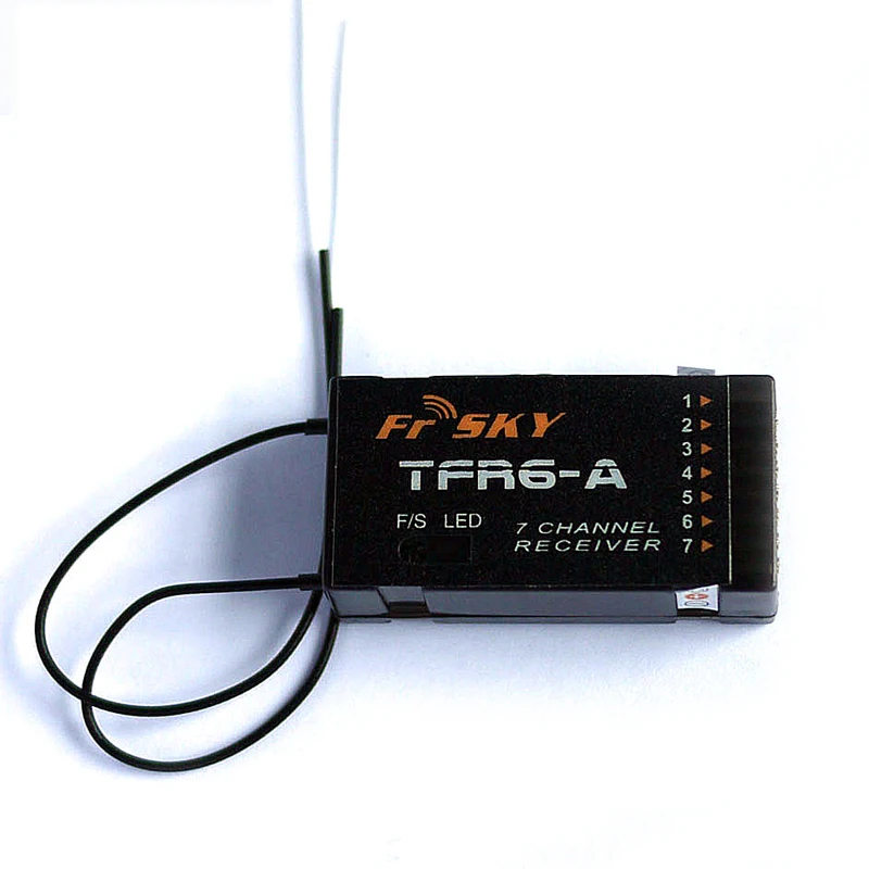 FrSky TFR6/TFR6-A 7ch 2 4G приемник совместим с Futaba FASST TF модулем | Игрушки и хобби