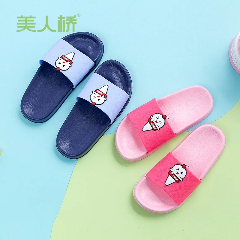 Brand Slippers Women Men Flat Slides Summer Casual Beach Flip Flops Shoes Non-slip Indoor House Home Comfortable | Обувь