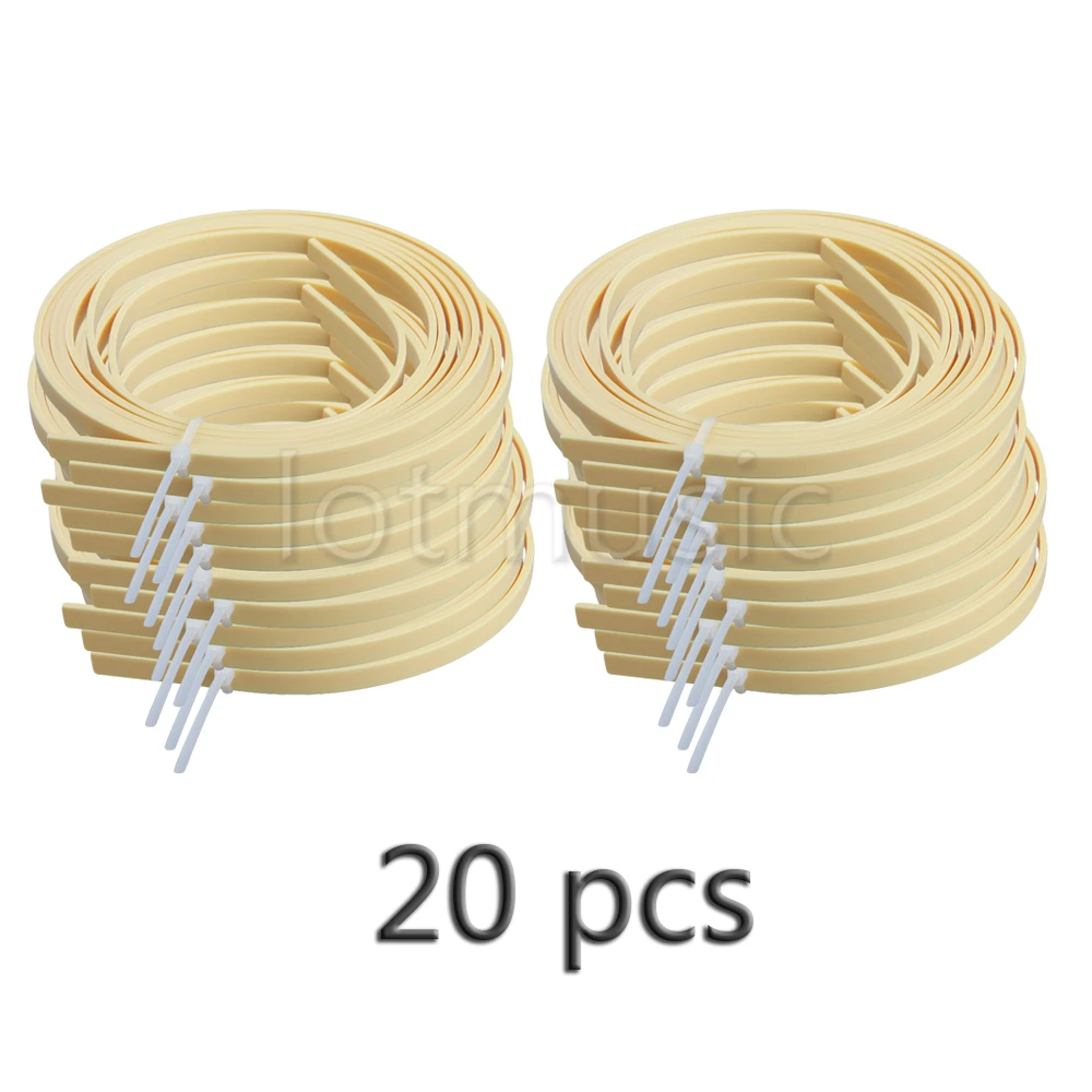 20 шт. кремовая инкрустация для акустической гитары 1650x5x1 5 мм|guitar parts|guitar bindingacoustic guitar parts |