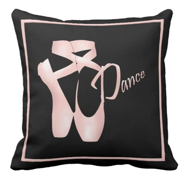 Новинка чехол подушка для балерины пуанты обувь подушки черные белые подарки