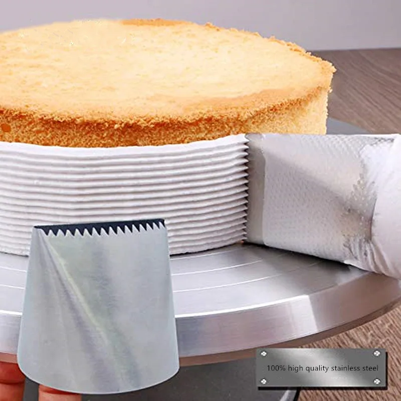 200 # очень большие Кондитерские насадки из нержавеющей стали инструменты для