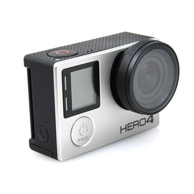 Новый защитный чехол для объектива Gopro UV с зеркальными линзами крепление GoPro HD Hero 3
